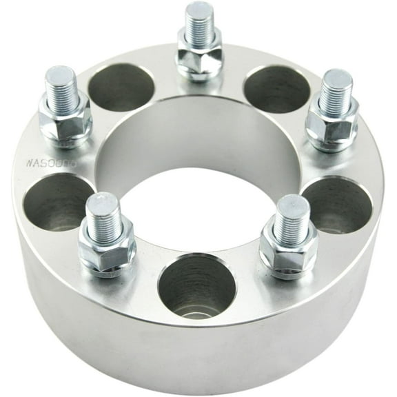 5x4.75 Wheel Spacers 1" Inch 12x1.5 Compatible with S10 Blazer Jimmy Camaro Corvette GTO Grade 12.9 Studs One Piece