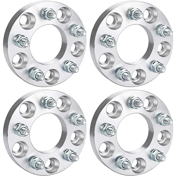 5x4.75 to 5x115 Wheel Adapters 1.25 Inch AKA 5x120.7 to 5x115 Use 5x115 Wheels On 5x4.75 Cars 12x1.5 Grade 12.9 Studs Set of 4