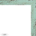 thumbnail image 1 of 5x4 Shabby Chic / Farmhouse Green Wood Picture Frame - UV Acrylic, Foam Board Backing, & Hanging Hardware 4" x 5", 1 of 8