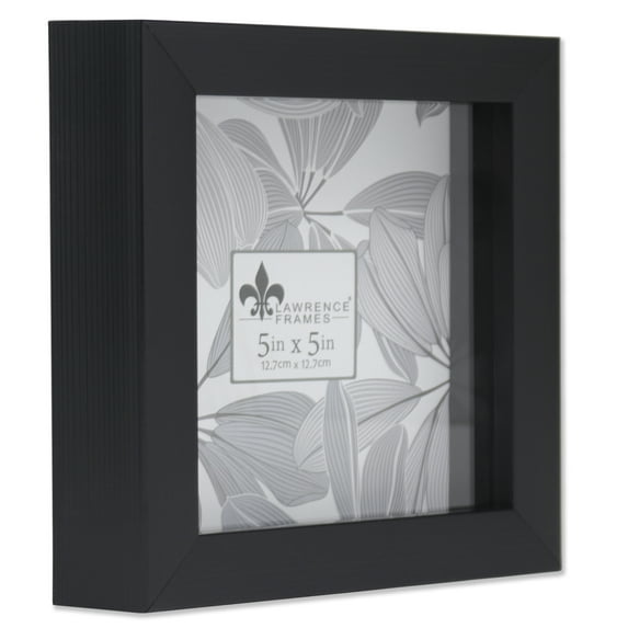 5x5 Black Shadow Box Frame - Picture Frame