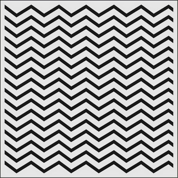 5x5 Chevron Pattern Print Stencil
