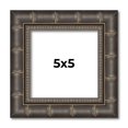 thumbnail image 1 of 5x5 Frame Black Bamboo Solid Wood Picture Frame Width 1.5 Inches | Interior Frame Depth 0.5 Inches, 1 of 8