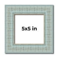 thumbnail image 1 of 5x5 Frame Blue Teal Distressed Solid Wood Picture Frame | 1.625 Inch Moulding Width | Sonoma Blue, 1 of 8