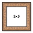 thumbnail image 1 of 5x5 In Frame Gold Real Wood Picture Frame Width 1.25 inches | Interior Frame Depth 0.5 inches |, 1 of 8
