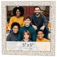 thumbnail image 1 of 5x5 In Frame White Real Wood Picture Frame Width 1.5 inches | Interior Frame Depth 0.5 inches |, 1 of 8