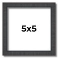thumbnail image 1 of 5x5 In Rustic Brown Real Wood Picture Frame Width 0.75 inches | Interior Frame Depth 0.5 inches |, 1 of 8