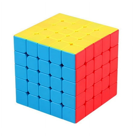 5x5 Speed Cube Stickerless Magic Puzzle Toy