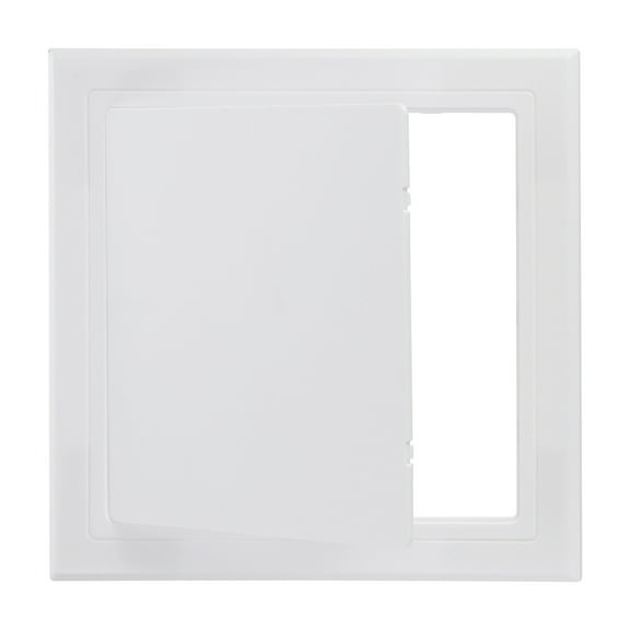 5x5 inch(120x120mm) Self-Adhesive Access Panel, ABS Plumbing Access Doors Easy Wall Hole Cover, White