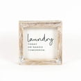 thumbnail image 1 of Laundry Today or Naked Tomorrow Wood Framed Sign, 1 of 1