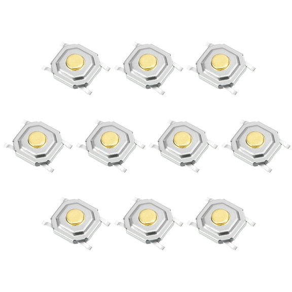 5x5x1.5mm Momentary Panel PCB SMT Push Button SPST Tactile Tact Switch 10PCS