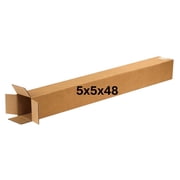 5x5x48 200 lb strength | SINGLE CARDBOARD BOX | TALL