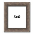 thumbnail image 1 of 5x6 IN Frame Silver Real Wood Picture Frame Width 1.25 Inches | Interior Frame Depth 0.5 Inches |, 1 of 8