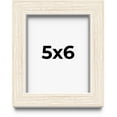 thumbnail image 1 of 5x6 IN Shadow Box Frame White | 1.125 Inches Deep Real Wood Rustic Shadowbox Display Frame | UV, 1 of 5