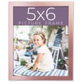 thumbnail image 1 of 5x6 In Frame Pink Real Wood Picture Frame Width 0.75 inches | Interior Frame Depth 0.5 inches |, 1 of 8