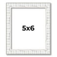 thumbnail image 1 of 5x6 In Frame White Real Wood Picture Frame Width 0.75 inches | Interior Frame Depth 0.5 inches |, 1 of 8
