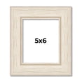 thumbnail image 1 of 5x6 In Frame White Real Wood Picture Frame Width 1.75 inches | Interior Frame Depth 0.5 inches |, 1 of 8