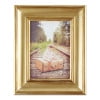 thumbnail image 1 of DII 5x7 Antique Gold Rub Farmhouse Glass Picture Frame, 1 of 2