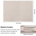 thumbnail image 1 of 5x7 Area Rug for Living Room, Soft Fluffy Washable Modern Floral Indoor Floor Mat, Non Slip Shaggy Boho Accent Throw Carpet for Bedroom, Living Room, Nursery and Dining Room, Beige, 1 of 8