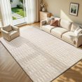 thumbnail image 1 of 5x7 Area Rug, Yamaziot Soft Washable Living Room Rugs, Modern Bedroom Accent Rug Decor Carpet, Solid Beige, 1 of 9