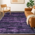 thumbnail image 1 of Brisasol 5x7 Area Rugs for Living Room Washable Rugs Abstract Area Rug Non slip Carpet Rug Distressed Indoor Rug for Bedroom Dining Room, Purple White, 1 of 8
