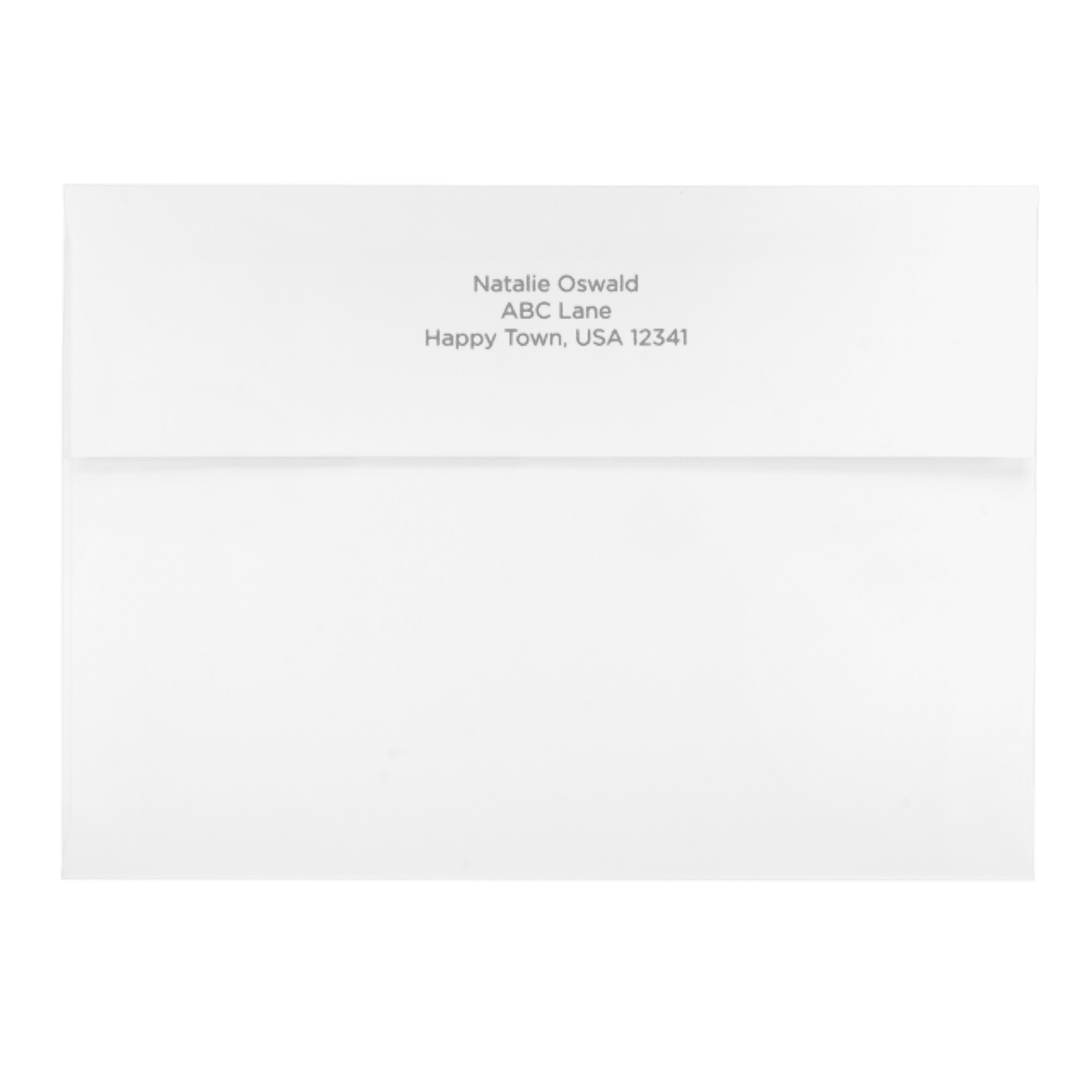5x7 Back PRA Envelope
