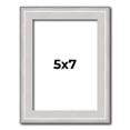 thumbnail image 1 of 5x7 Frame Silver Inner Slope Bevel Picture Frame | 1 Inch Moulding Width | 0.75 Inch Rabbet Depth |, 1 of 8