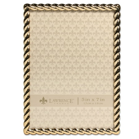 5x7 Golden Rope Picture Frame