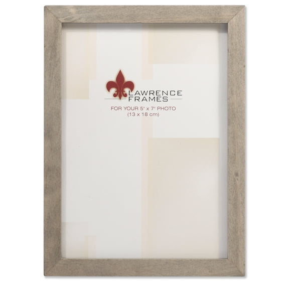 5x7 Gray Wood Picture Frame - Gallery Collection