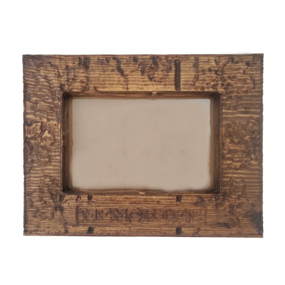 5x7 Handcrafted Picture Frame Maple Leaf Fall Memories