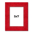 thumbnail image 1 of 5x7 IN Frame Red Burl Solid Wood Picture Frame Width 1.75 Inches | Interior Frame Depth 0.5 Inches, 1 of 8