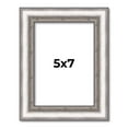 thumbnail image 1 of 5x7 IN Frame Silver Real Wood Picture Frame Width 1.25 Inches | Interior Frame Depth 0.5 Inches |, 1 of 8