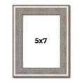 thumbnail image 1 of 5x7 In Frame Grey Real Wood Picture Frame Width 1.25 inches | Interior Frame Depth 0.5 inches |, 1 of 8