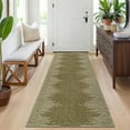 thumbnail image 1 of 5x7 Kitchen Rug Washable Hallway Runner Rugs Non Slip Neutral Area Rug Stain Resistant Striped Rugs Brown, 1 of 8