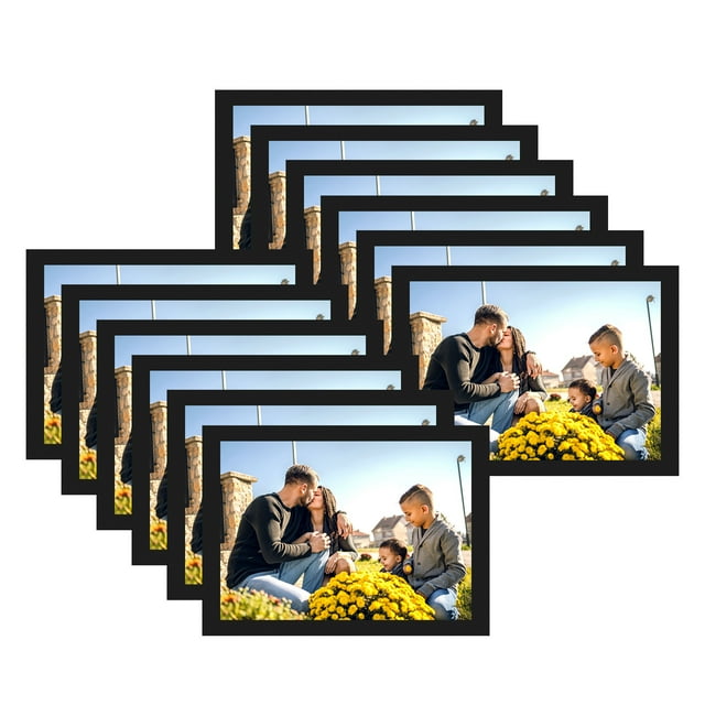 5x7 Picture Frames for Family Fridge Stickers, Wall Mount