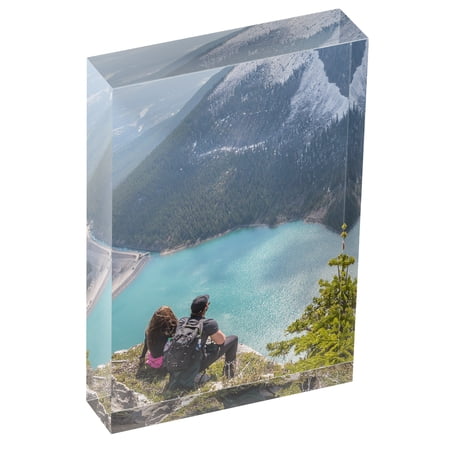 5x7 Metallic Acrylic Block