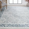 thumbnail image 1 of 5x7 Modern Blue Area Rugs for Living Room | Bedroom Rug | Dining Room Rug | Indoor Entry or Entryway Rug | Kitchen Rug | Alfombras para Salas 5'3'' x 7'3'', 1 of 8