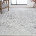 thumbnail image 1 of 5x7 Modern White Area Rugs for Living Room | Bedroom Rug | Dining Room Rug | Indoor Entry or Entryway Rug | Kitchen Rug | Alfombras para Salas 5'3'' x 7'3'', 1 of 8