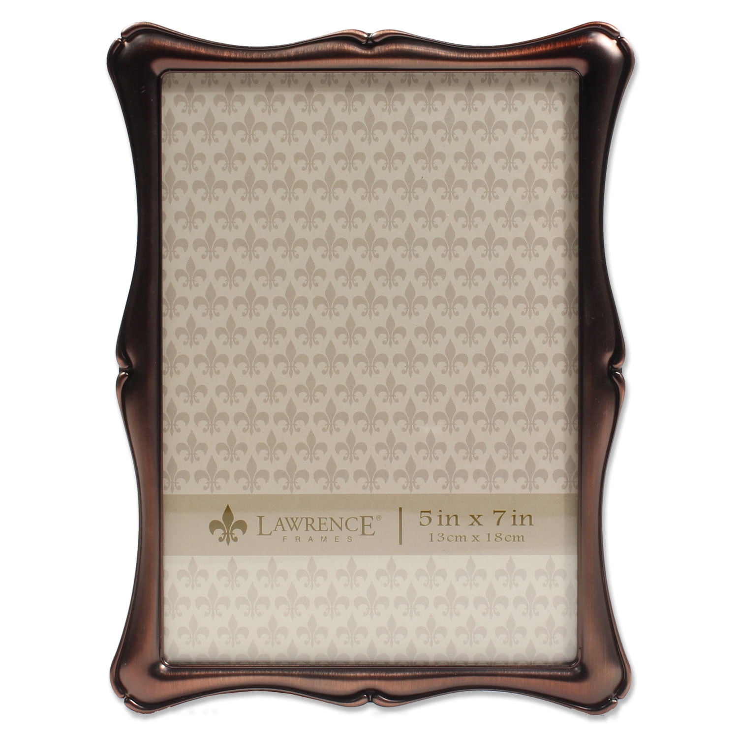 5x7 Oil Rubbed Bronze Classic Metal Picture Frame