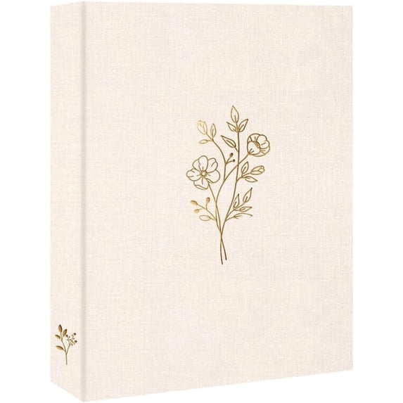 5x7 Photo Album 200 Photos, 200 Pockets Picture Album, Linen Fabric ...