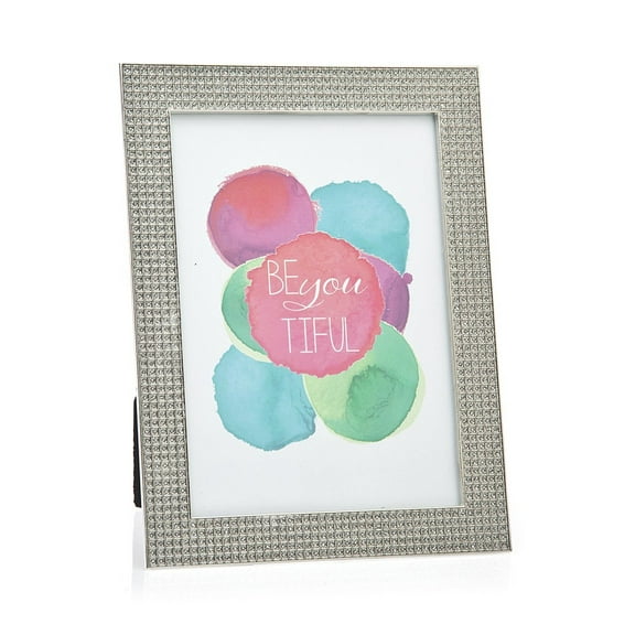 5x7 Picture Frame Silver Glitterter