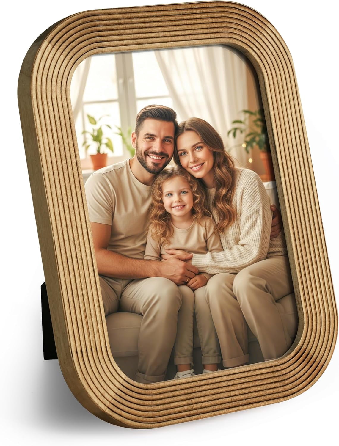 5x7 Picture Frame Solid Wood Wooden 5 x 7 Picture Frames Modern Photo ...