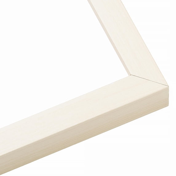 5x7 Shadow Box 3/4" Depth White Picture Frame - UV Acrylic, Backing, Hanging Hardware