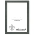 thumbnail image 1 of 5x7 Slate Gray Picture Frame for Puzzles Posters Photos or Artwork, 1 of 4