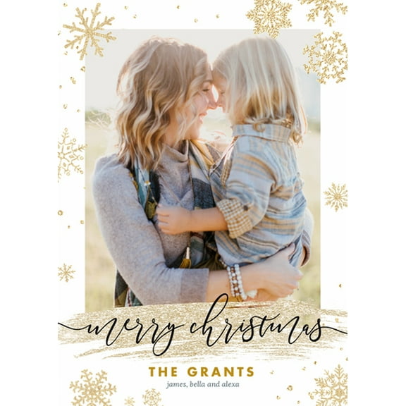 Custom Printed Stationery Card - 5x7 - Premium 120lb Cardstock - Personalized Design