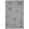 thumbnail image 1 of 5x7 White And Grey Trellis Area Rug For Indoor Outdoor - Stain , Non-shedding. Pet-. Fits Living Room, Dining Bedroom, Entryway, Nursery, Dorm Study, Home Office, Eat-in Kitchen. , Easy To Clean,, 1 of 2