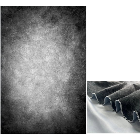 5x7ft Abstract Black Gray Photography Backdrop Portrait Photo Studio Background