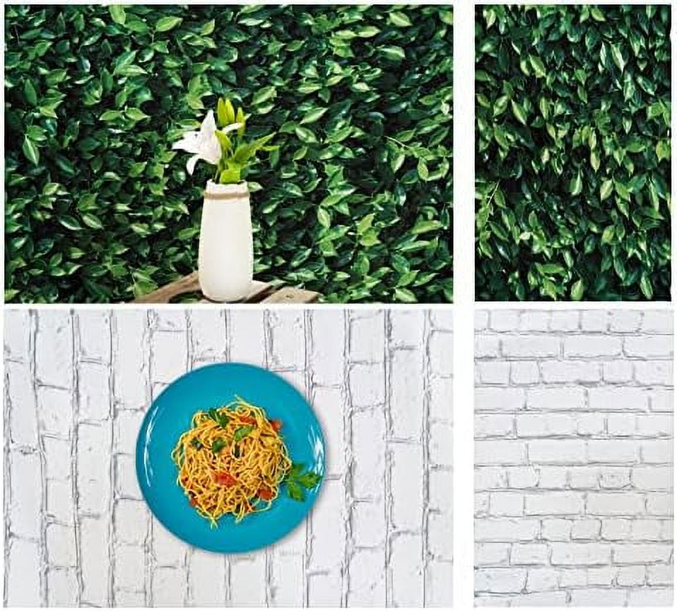 5x7ft Double Sided Abstract Beige Portrait Backdrop 2 in 1 Black