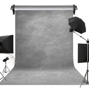 5x7ft Light Grey Abstract Textured Photo Backdrop for Studio Portraits
