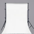 thumbnail image 1 of 5x7ft Studio Photo Video Photography Backdrops White Solid Color Vinyl Fabric Party Decorations Background Screen Props, 1 of 2