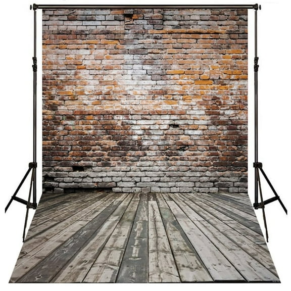5x7ft Vinyl Photo Backdrop Wall Wooden Floor Photography Background Studio Props,Flower Lawn Vinyl Photography Background